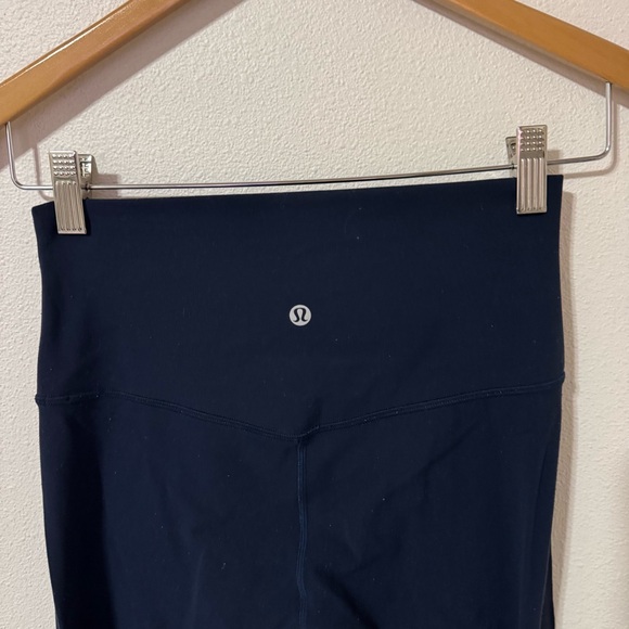 Lululemon Align Pant 28" True Navy High Rise Workout Gym Athleisure-6 - Picture 6 of 8